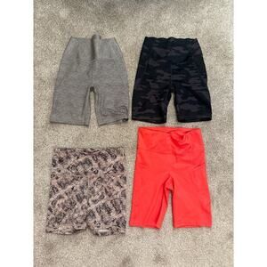 GAP Fit Sculpt,Eclipse,& Blackout Technology Compression Workout Shorts (4), S